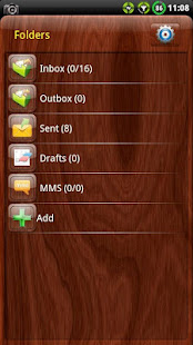 Mahogany Wood GO SMS Theme(圖7)-速報App