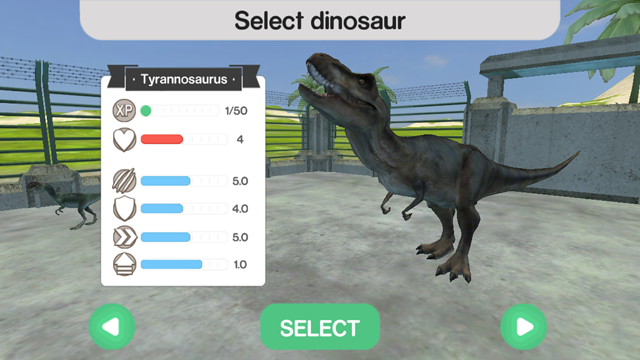 Dinosaur War Tropics Android Apps Google Play Screenshot Gambar Dinosaurus