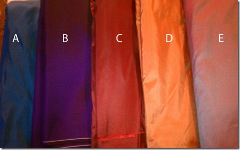 fabric options