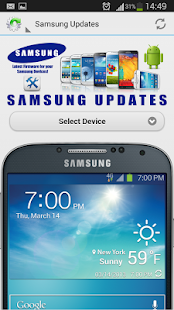 Samsung firmware Updates - screenshot thumbnail