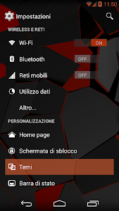 Screenshot CM10/CM11 Transparent Orange v2.3