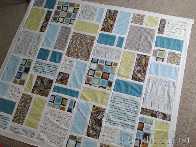 Jack's Blocks quilt pattern from A Bright Corner