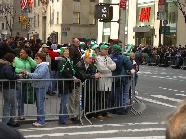 Evenimente SUA: parada de St. Patrick's Day pe 5th Avenue New York