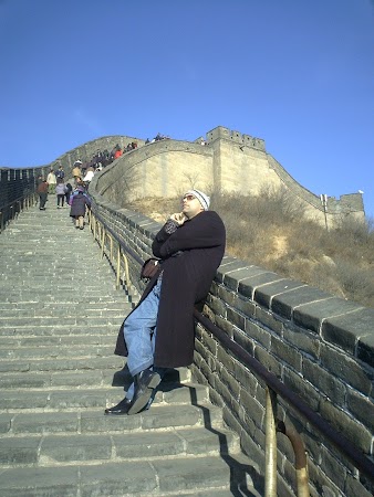 Imagini China: Marele Zid Badaling iarna.JPG