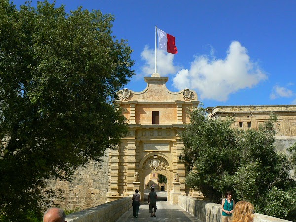 Obiective turistice Malta: Mdina silent town.JPG