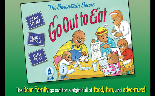 Berenstain Bears Go Out to Eat