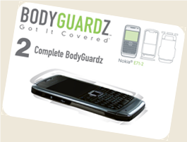 BodyGaurdz - Covers for your Nokia E71 and Nokia E71x