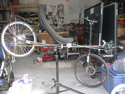 recumbent bike stand