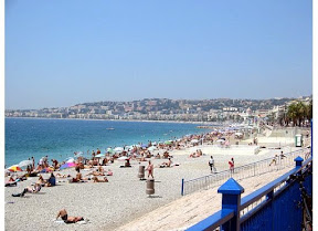 Beach in Nice
