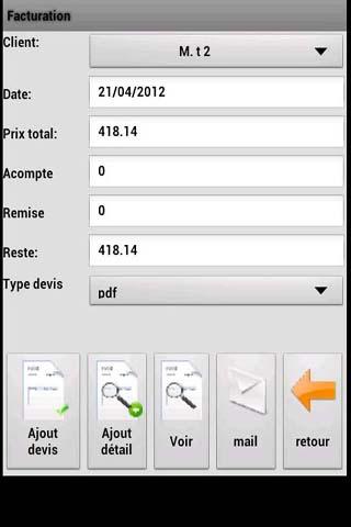 InvoicesPro Screen 3