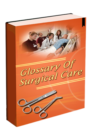 Android application Glossary of Surgical Care screenshort