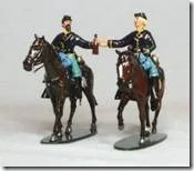 Two cavalry soldiers