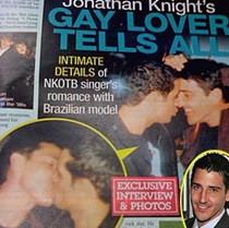 Jonathan Knight Ex Gay Lover Kyle Wilker Exposed Their Intimate Photos To Public