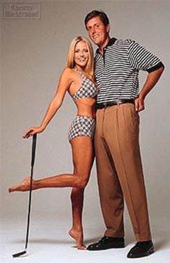 Phil Mickelson and wife Amy Mickelson Picture