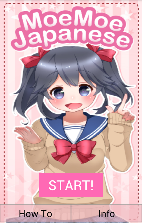 Android application Moe Moe Japanese screenshort