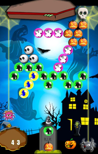 【免費街機App】Halloween Bubble Shooter-APP點子