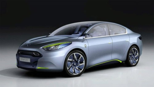 In Frankfurt have presented concept cars Renault
