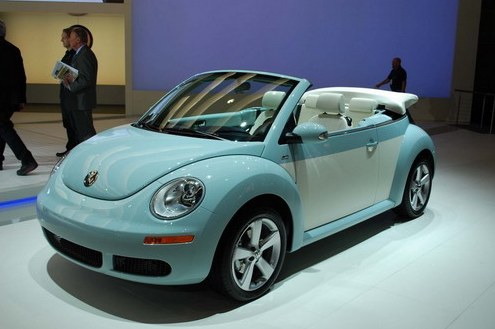 Volkswagen New Beetle Cabriolet. Volkswagen New Beetle — a
