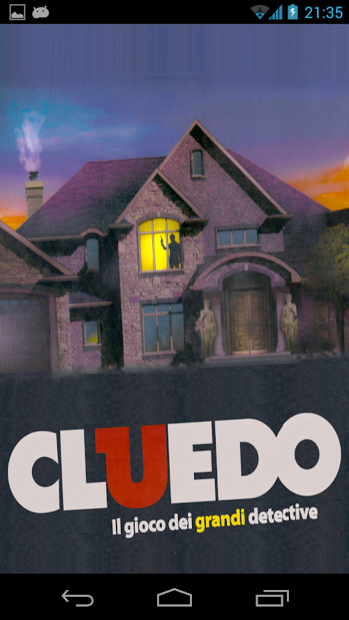Android application Cluedo mylog screenshort
