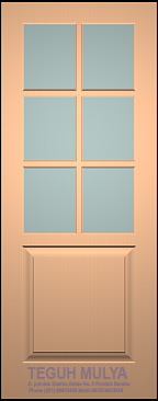 30+ Konsep Populer Model Pintu Setengah Kaca