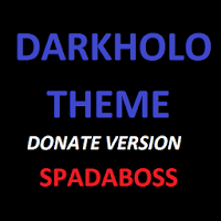 CM10/11 DarkHolo Theme DONATE APK صورة الغلاف