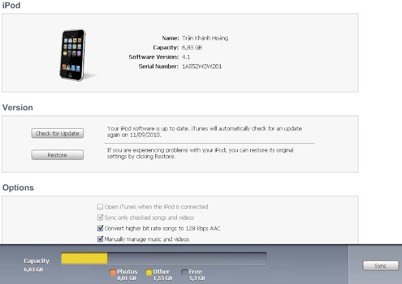 TÉLÉCHARGER ITUNES POUR IPOD TOUCH 8GB GRATUIT