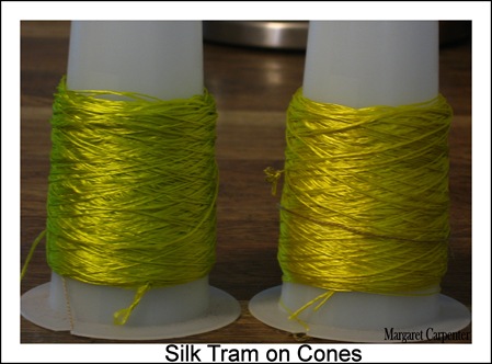 Silk Tram on cones