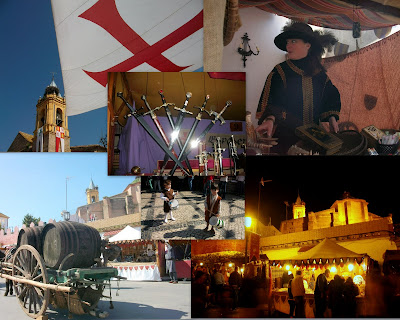 Feria Medieval del descubrimiento en Palos de la Frontera, Huelva.