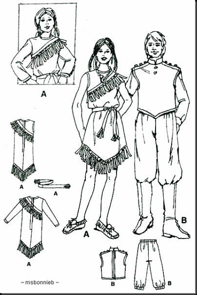 Homemade Pocahontas And John Smith Costumes All