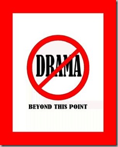 No drama2
