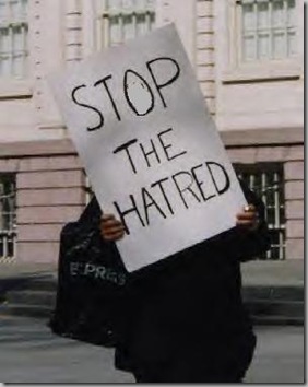 Stop the hatred