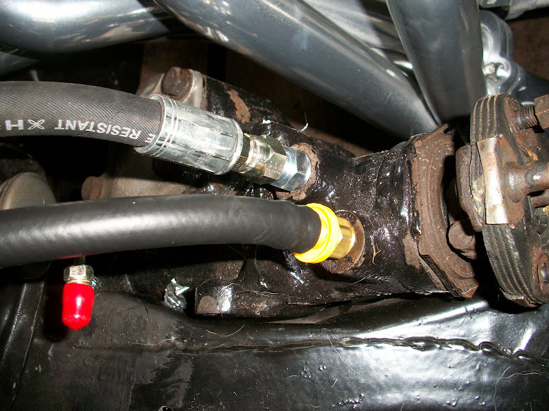 Anyone know what size fittings are used on older GM steering gearboxes