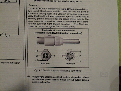 Neutrik Speakon-REL input connectors - AVS Forum | Home ... speakon wiring diagram 