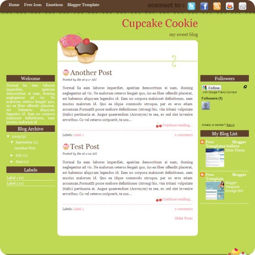 cupcake-cookie-blogger-template
