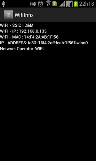Wi-Fi Info