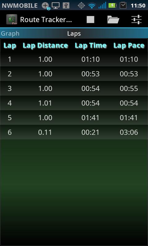 Route Tracker Pro Screen 3