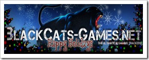 blackcats games xmas logo