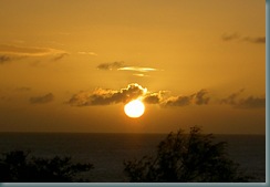 Sunset Over the Caribe...Never gets tiring!