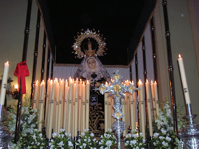 La Virgen de los Dolores de Pozoblanco. Foto: Pozoblanco News, las noticias y la actualidad de Pozoblanco (Córdoba)* www.pozoblanconews.blogspot.com