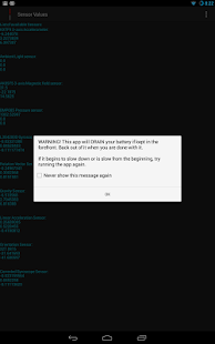 Free Sensor Values APK