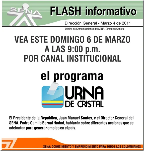 PROGRAMA URNA DE CRISTAL