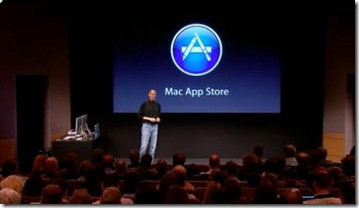賈伯斯正式向世人展示Mac軟體商店