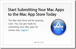 蘋果軟體開發計畫的網站已經將這樣的資訊放入廣告視窗內