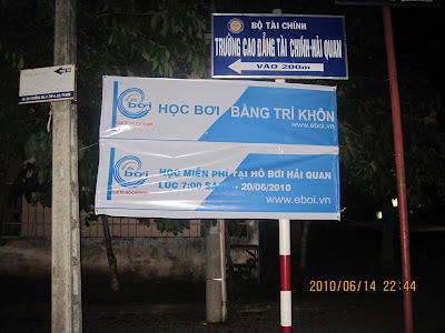 20/6/2010 - Học bơi miễn phí tại CLB E-Bơi Tp. Hồ Chí Minh