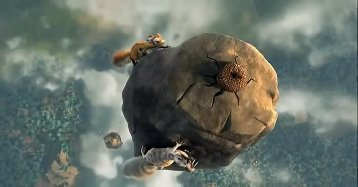 Ice Age 3 Dawn Of The Dinosaurs (2009) HD Dvd Rip In Hindi | PC Black