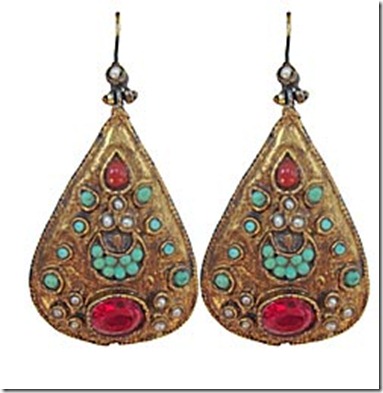 Turkish Bazaar Teardrop earrings