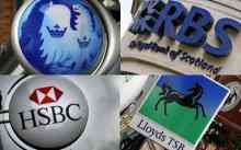 Logos of 4 banks 