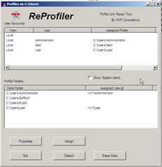 Repair Your User Profile On Windows Using ReProfiler