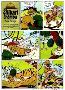 Tinkle Shambu Collection First Story Page