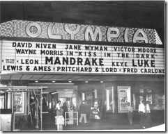 Mandrake's Show on Oympia Theatre (1949)